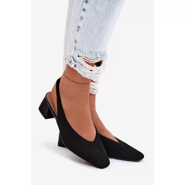  Sandale de dama BOTO YT-25 NEGRU 