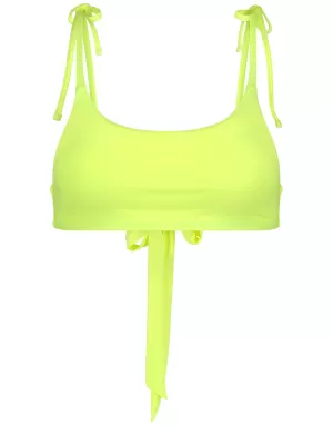 Top bikini dama NORDBLANC PRINCESS NBSSS8210 GALBEN STRĂLUCITOR