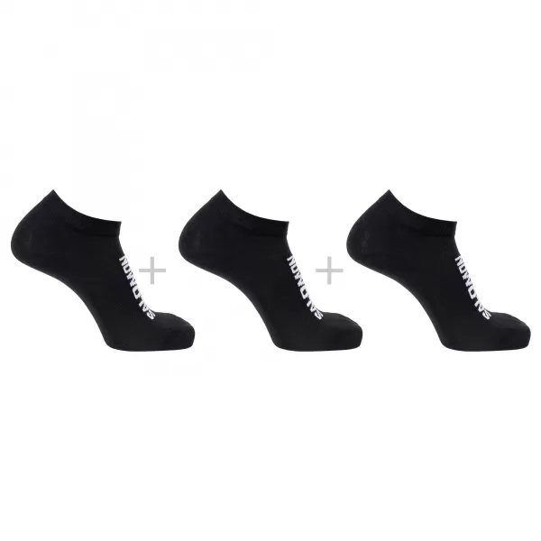  Șosete SALOMON EVERYDAY LITE LOW 3-PACK LC2912000 NEGRU 