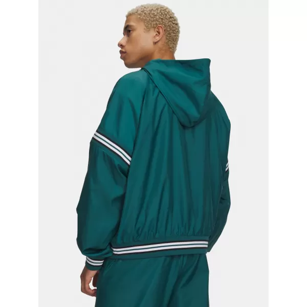  Jachetă pentru bărbați UNDER ARMOUR UA ICON SW WOVEN JKT 6010974-338 VERDE 
