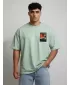 Tricou pentru bărbați DSTREET RX5305 VERDE DESCHIS
