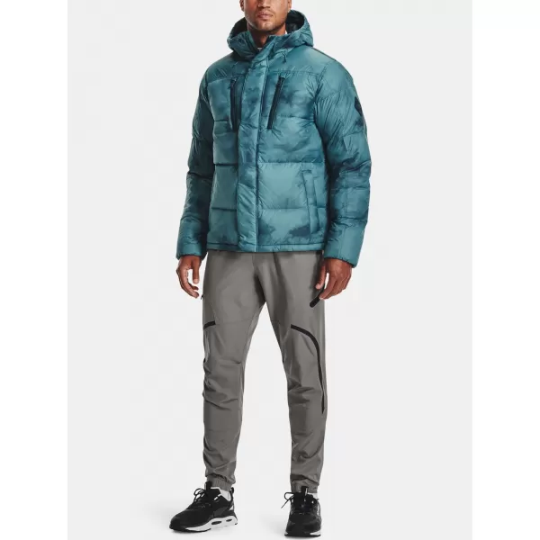  Jachetă pentru bărbați UNDER ARMOUR UA STORM CGI DOWN PRINTED STORM JKT 1365809-413 ALBASTRU 