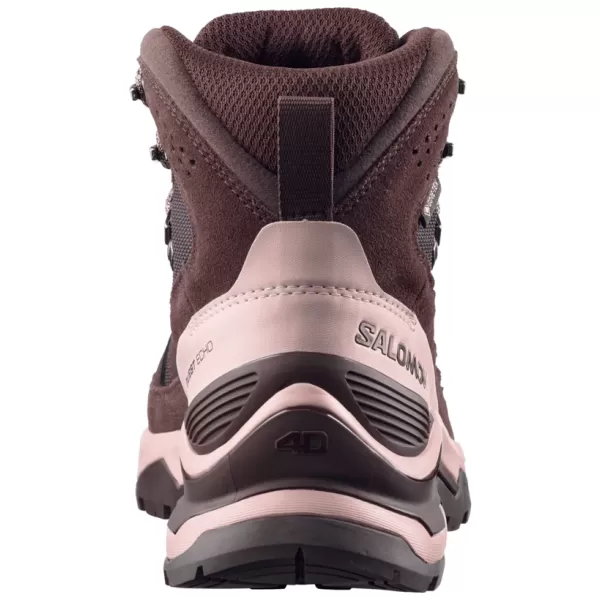  Pantofi de dama SALOMON QUEST ECHO GORE TEX L47968500 CAFEA NEAGRĂ/GRI UMBRĂ/NEGRU 