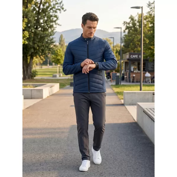  Jachetă hibridă pentru bărbați MALFINI PREMIUM CROSS 555 ALBASTRU MARIN 