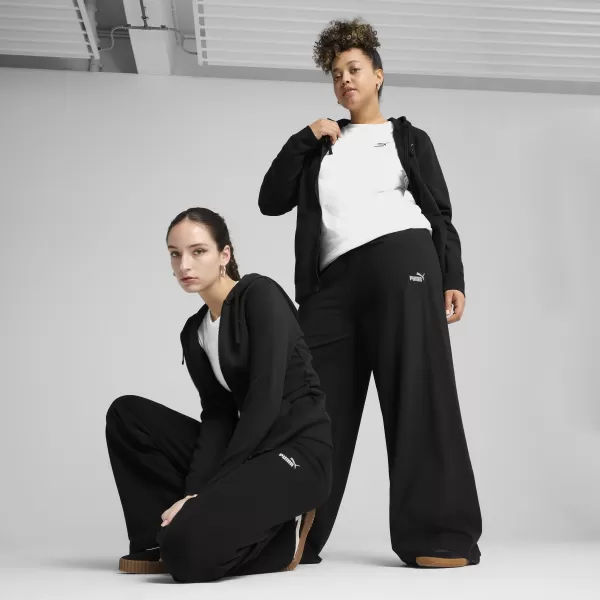  Jambiere de damă PUMA ESS SMALL NO. 1 LOGO HIGH-WAIST STRAIGHT 68242801 PUMA NEGRU 