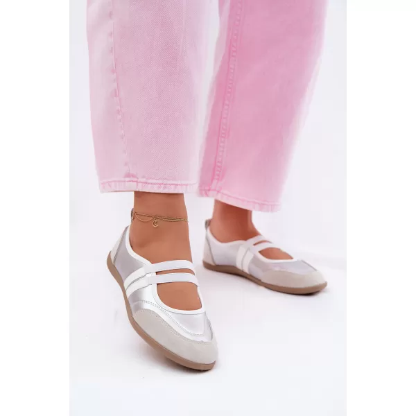  Balerini de dama BOTO 22-383 ARGINT 