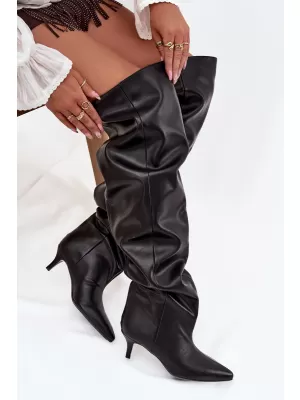 Cizme de dama BOTO 8506 NEGRU