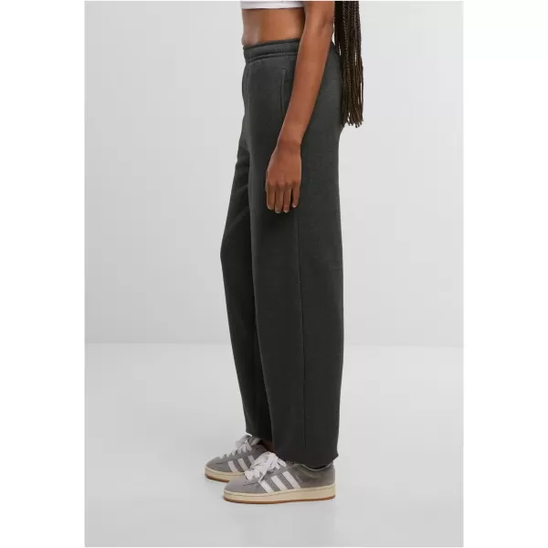  Pantaloni de trening pentru femei URBAN CLASSICS TB7107 CĂRBUNE 