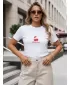 Tricou pentru femei DSTREET NX8003RY-WH ALB