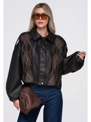 Geaca de dama OMBRE OW-JT-E0004 MARO