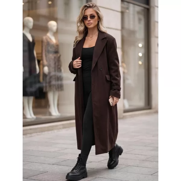  Palton de damă DSTREET 1 NY0838 MARO 