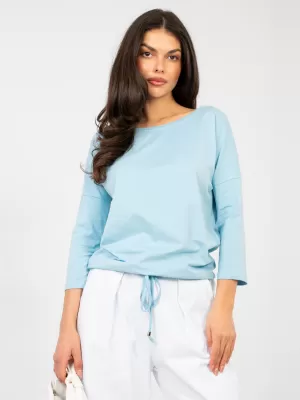 Tricou de damă BASIC FEEL GOOD RV-BZ-4691.10X ALBASTRU DESCHIS