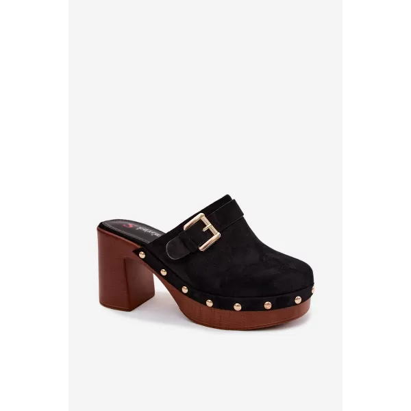  Pantofi de dama BOTO YY47 NEGRU 