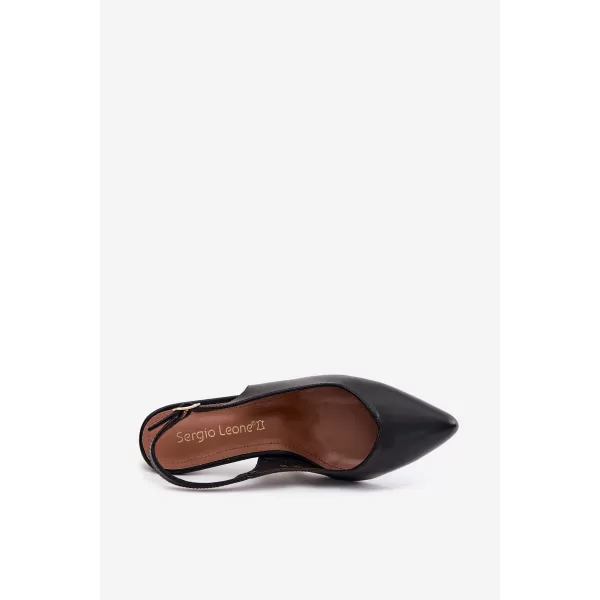  Sandale de dama SERGIO LEONE SK158 NEGRU 