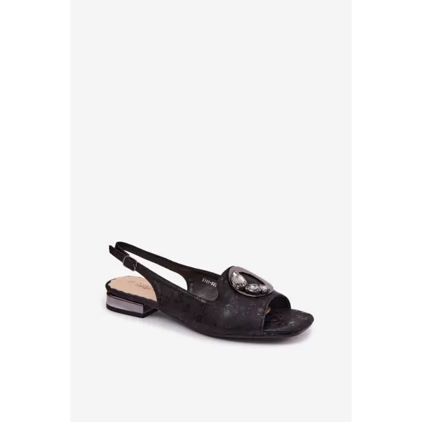  Sandale de dama S.BARSKI KV61-6024 NEGRU 