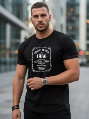 Tricou pentru bărbați DSTREET NX0101R-BK NEGRU