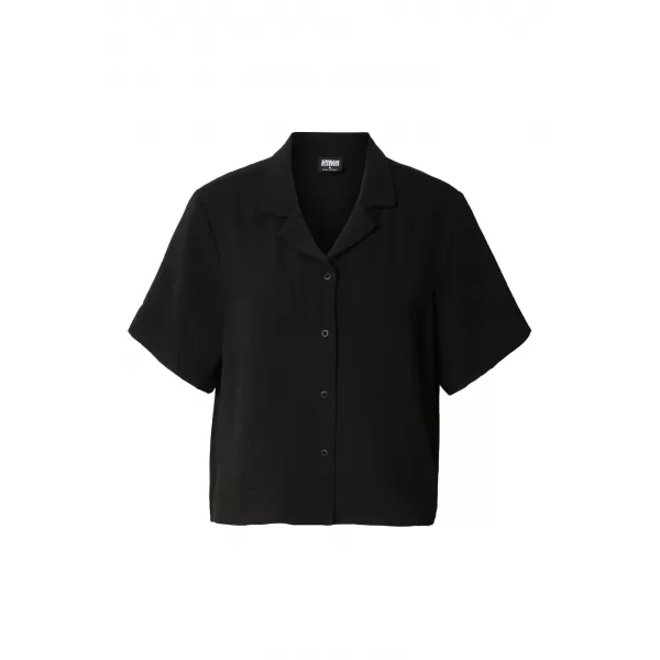  Cămașă de damă URBAN CLASSICS TB8283-00007 NEGRU 