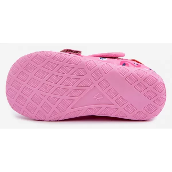  Papuci copii MILAMI 118/BR-79 ROZ 