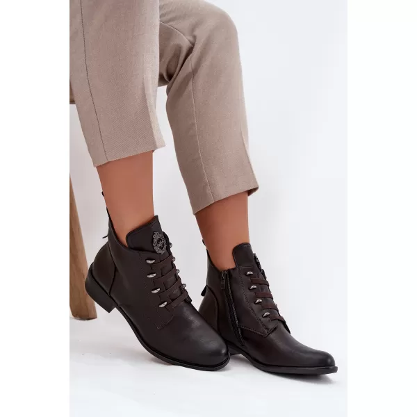  Pantofi de dama BOTO ASA198-21 CIOCOLATĂ 