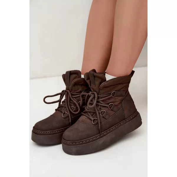  Pantofi de dama BIG STAR SHOES UU274191 MARO/BEJ 