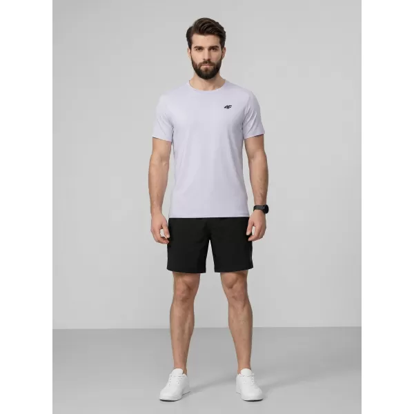  Tricou pentru bărbați 4F WAW25TTSHM2373 APROAPE ALB 