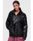 Geaca de dama OMBRE OW-JAFL-0138 NEGRU