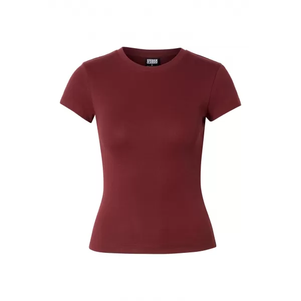  Tricou de dama URBAN CLASSICS TB8569-22408 ROȘU CĂRĂMIZIU ÎNCHIS 