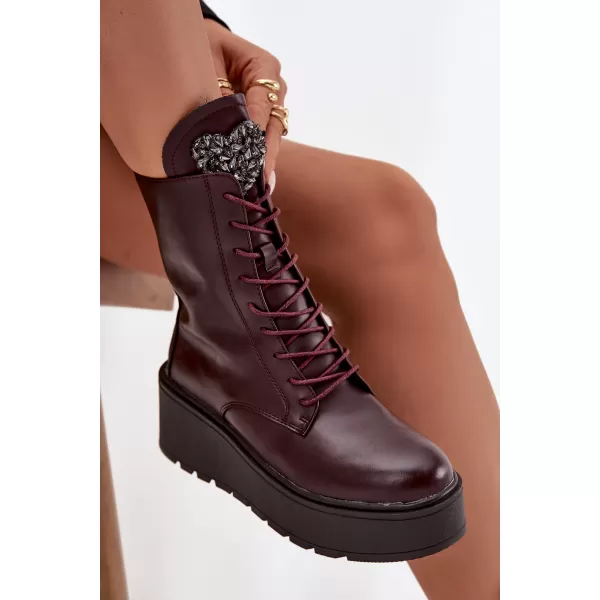  Pantofi de dama BOTO SFY2478-19 CLARET 