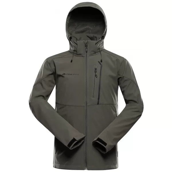  Jachetă softshell pentru bărbați ALPINE PRO HOOR 2 BUSUIOC FIERT 