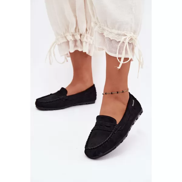  Mocasini de dama BOTO F79-1 NEGRU 