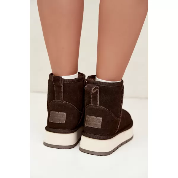  Pantofi de dama BIG STAR SHOES UU274693 MARO/BEJ 