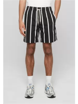Pantaloni scurți pentru bărbați URBAN CLASSICS TB8430-00826 NEGRU/ALB