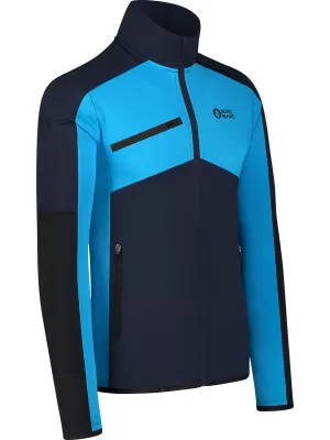 Hanorac powerfleece pentru bărbați NORDBLANC CUSP NBSFM8334 ALBASTRU