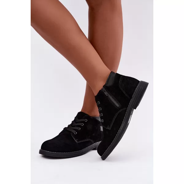  Botine de dama EVENTO 26BT17-494 NEGRU 