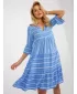 Rochie SUBLEVEL D73771M30214F ALBASTRU