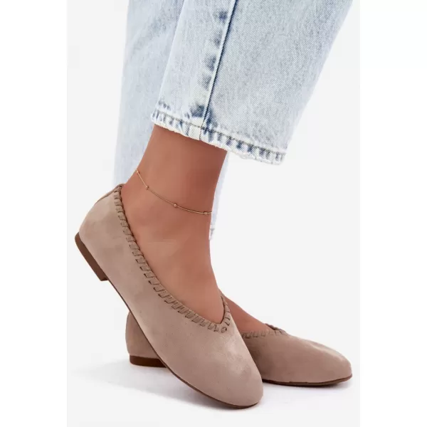  Balerini de dama BOTO 9897 KAKI 