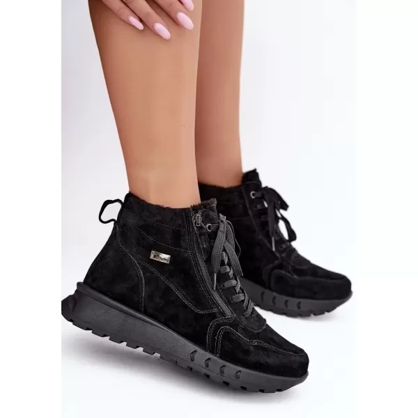  Cizme de dama BOTO 26BT17-651 NEGRU 