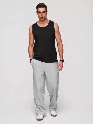 Maiou bărbătesc OMBRE OM-TSBT-0272 NEGRU
