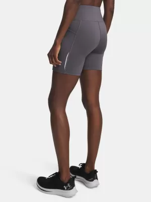 Pantaloni scurți de damă UNDER ARMOUR UA VELOCITI 6IN FITTED SHORT 6009498-025 GRI