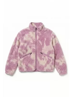 Geaca de dama URBAN CLASSICS TB8505-22938 TIE-DYE TRANDAFIR