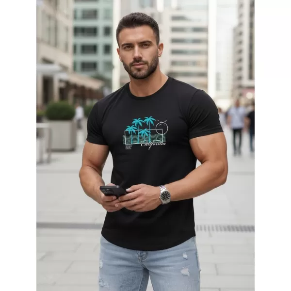  Tricou pentru bărbați DSTREET NX5020R NEGRU 