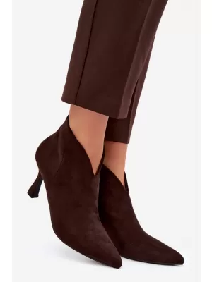 Botine de dama BOTO D-219 CAFEA
