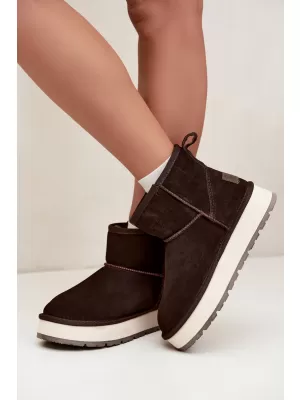 Pantofi de dama BIG STAR SHOES UU274693 MARO/BEJ