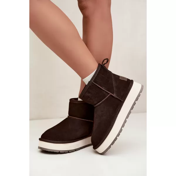  Pantofi de dama BIG STAR SHOES UU274693 MARO/BEJ 