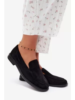 Mocasini de dama BOTO 1538 NEGRU