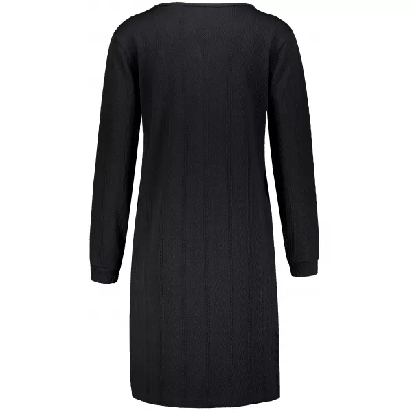  Rochie hanorac de dama ALTISPORT ILARIA NEGRU 
