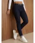 Pantaloni de dama DSTREET UY3248 ALBASTRU MARIN