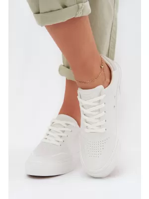 Adidași de damă BIG STAR SHOES TT274008 ALB