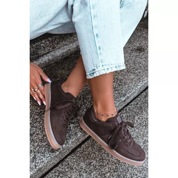  Pantofi de dama BIG STAR SHOES UU274397 CIOCOLATĂ 