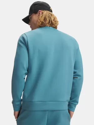 Hanorac pentru bărbați UNDER ARMOUR UNSTOPPABLE FLC CREW 1381688-466 ALBASTRU